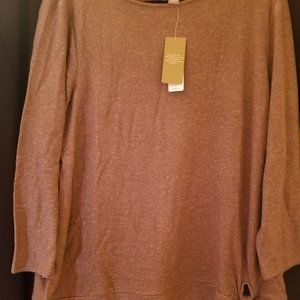 CoziSoft Boat-Neck Side-Tie Tee Style